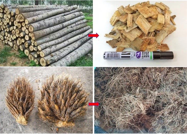 Large Capacity Wood Chipper Machine Tree Branch Shredder Crushing Machine