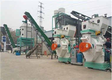 Automaattinen täydellinen 5-8t/h ruohon olki-sahanpurun pelletti